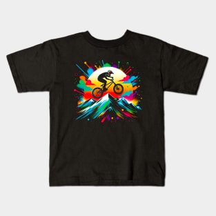 BMX freestyle  BIKE LOVER T-Shirt Kids T-Shirt